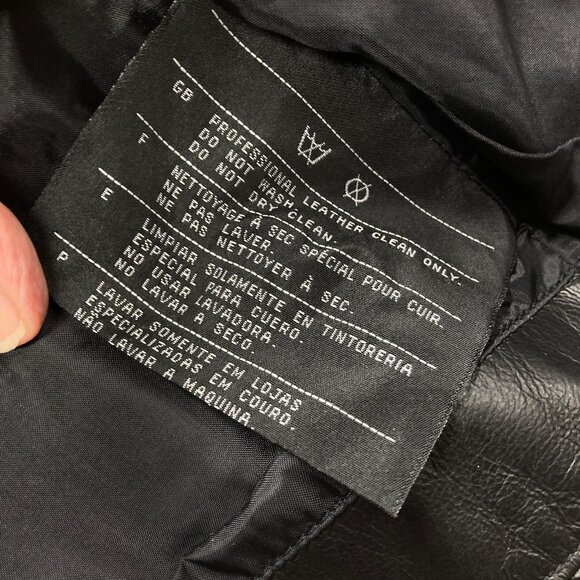 Harley Davidson Black Leather Biker Vest, Women's Large, Embroidered Logo, NEW - Picture 11 of 12